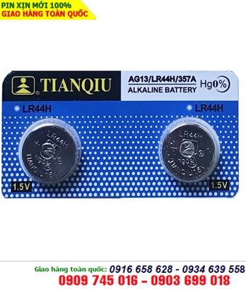 Tianqiu AG13, Pin cúc áo 1.5v Alakline Tianqiu AG13 (Vỉ 10viên)