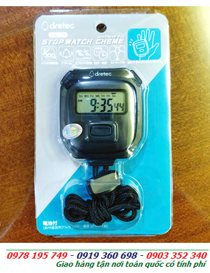 DRETEC SW-125BK, Đồng hồ bấm giờ DRETEC SW-125BK chính hãng