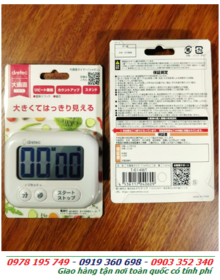 DRETEC T-614WT, Đồng hồ hẹn giờ đếm lùi TIMER DRETEC T-614WT chính hãng