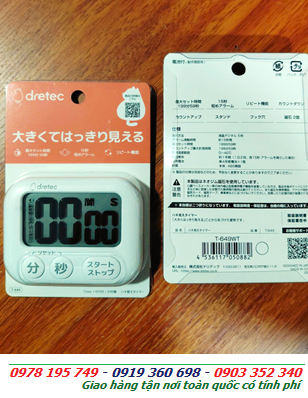 DRETEC T-649TW, Đồng hồ hẹn giờ đếm lùi TIMER DRETEC T-649WT chính hãng