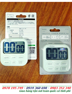 DRETEC T-792, Đồng hồ hẹn giờ đếm lùi TIMER DRETEC T-792GN chính hãng